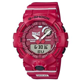 ΡΟΛΟΙ CASIO  GBA-800EL-4AER CASIO G-SHOCK Chronograph Everlast Special Edition Red Rubber Strap