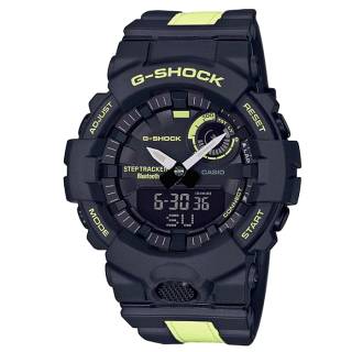 ΡΟΛΟΙ CASIO  GBA-800LU-1A1ER CASIO G-SHOCK Chronograph Two Tone Rubber Strap