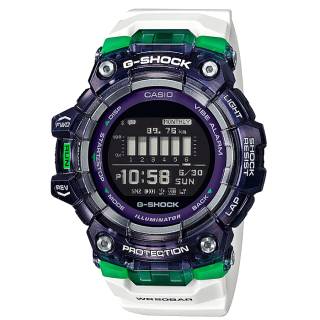 ΡΟΛΟΙ CASIO GBD-100SM-1A7ER  CASIO G-Shock Chronograph White Rubber Strap