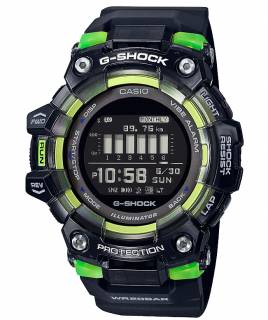 ΡΟΛΟΙ CASIO GBD-100SM-1ER  CASIO G-Shock Chronograph Black Rubber Strap