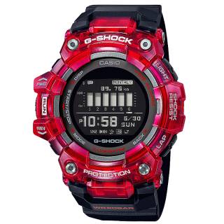 ΡΟΛΟΙ CASIO GBD-100SM-4A1ER CASIO G-Shock Chronograph Black Rubber Strap