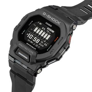 ΡΟΛΟΙ CASIO  GBD-200-1ER CASIO G-SHOCK Smartwatch Black Rubber Strap