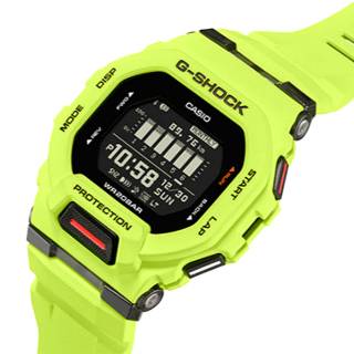 ΡΟΛΟΙ CASIO  GBD-200-9ER CASIO G-SHOCK Smartwatch Green Rubber Strap