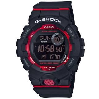 ΡΟΛΟΙ CASIO  GBD-800-1ER CASIO G-SHOCK Chronograph Black Rubber Strap