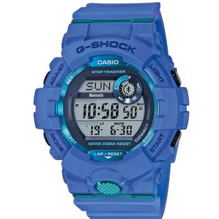 ΡΟΛΟΙ CASIO  GBD-800-2ER CASIO G-SHOCK Chronograph Blue Rubber Strap