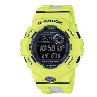 ΡΟΛΟΙ CASIO  GBD-800LU-9ER CASIO G-SHOCK Chronograph Two Tone Rubber Strap