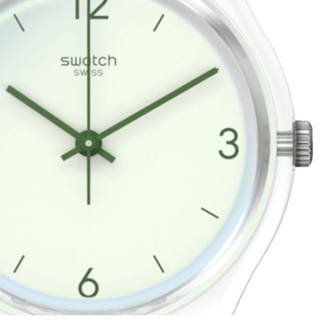 ΡΟΛΟΙ SWATCH  GE294 SWATCH Gent Swan Lake White Silicone Strap