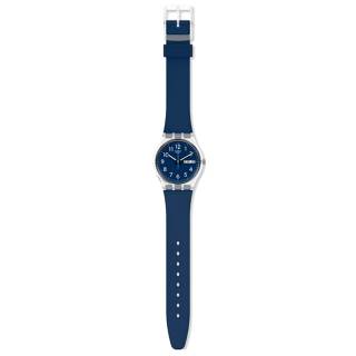 ΡΟΛΟΙ SWATCH GE725 SWATCH Gents Rinse Repeat Navy Blue Plastic Strap