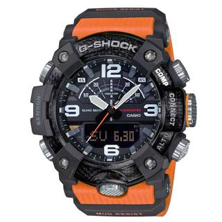 ΡΟΛΟΙ CASIO  GG-B100-1A9ER CASIO G-SHOCK Chronograph Orange Rubber Strap