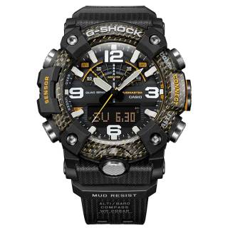 ΡΟΛΟΙ CASIO  GG-B100Y-1AER G-SHOCK Master of G-Land Mudmaster Smartwatch Chronograph Black Rubber Strap