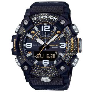 ΡΟΛΟΙ CASIO  GG-B100Y-1AER G-SHOCK Master of G-Land Mudmaster Smartwatch Chronograph Black Rubber Strap