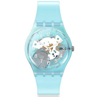 ΡΟΛΟΙ SWATCH GL125  SWATCH Gents  Morning Sky Silicone Strap