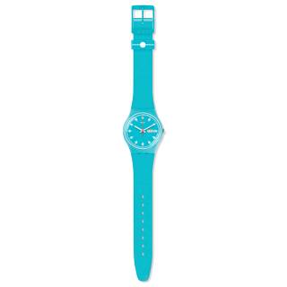 ΡΟΛΟΙ SWATCH  GL700  SWATCH Venice Beach Blue Silicone Strap