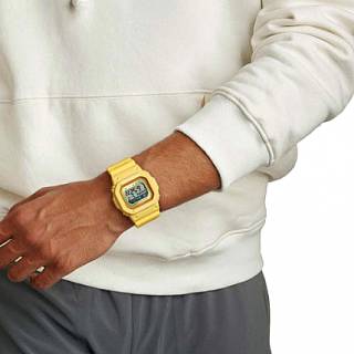 ΡΟΛΟΙ CASIO  GLX-5600RT-9ER CASIO G-SHOCK Chronograph Yellow Rubber Strap