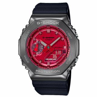 ΡΟΛΟΙ CASIO GM-2100B-4AER G-SHOCK Chronograph Black Rubber Strap