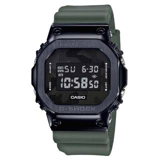 ΡΟΛΟΙ CASIO  GM-5600B-3ER CASIO G-SHOCK Chronograph Khaki Rubber Strap