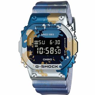 ΡΟΛΟΙ CASIO  GM-5600SS-1ER CASIO G-Shock Street Style Limited Edition Multicolor Rubber Strap