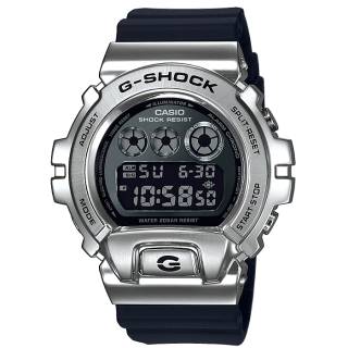 ΡΟΛΟΙ CASIO  GM-6900-1ER CASIO G-SHOCK Chronograph Black Rubber Strap