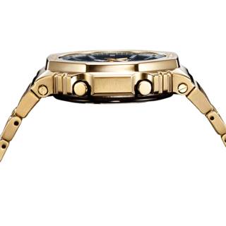 ΡΟΛΟΙ CASIO GM-B2100GD-9AER G-SHOCK Solar Chronograph Gold Stainless Steel Bracelet