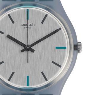 ΡΟΛΟΙ SWATCH GM185 SWATCH  Sea-Pool Tonic Blue Silicone Strap