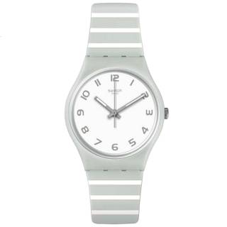 ΡΟΛΟΙ SWATCH  GM190 SWATCH Mediterranean Views Grayure Two Tone Silicone Strap