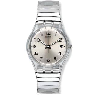 ΡΟΛΟΙ SWATCH  GM416A SWATCH Originals Silver Metallic Bracelet