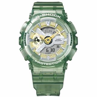 ΡΟΛΟΙ CASIO GMA-S110GS-3AER CASIO G-SHOCK Anadigi Green Rubber Strap