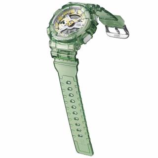 ΡΟΛΟΙ CASIO GMA-S110GS-3AER CASIO G-SHOCK Anadigi Green Rubber Strap