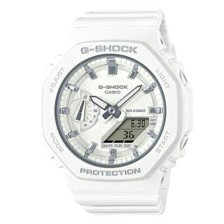 ΡΟΛΟΙ CASIO GMA-S2100-7AER CASIO G-SHOCK Chronograph White Rubber Strap