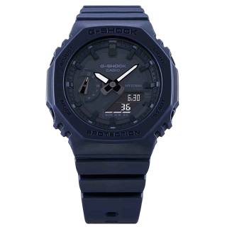 ΡΟΛΟΙ CASIO GMA-S2100BA-2A1ER G-SHOCK Dual Time Chronograph Blue Rubber Strap