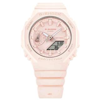 ΡΟΛΟΙ CASIO GMA-S2100BA-4AER G-SHOCK Dual Time Chronograph Pink Rubber Strap