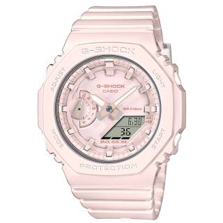 ΡΟΛΟΙ CASIO GMA-S2100BA-4AER G-SHOCK Dual Time Chronograph Pink Rubber Strap