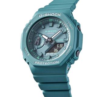 ΡΟΛΟΙ CASIO GMA-S2100GA-3AER G-SHOCK Dual Time Chronograph Blue Rubber Strap