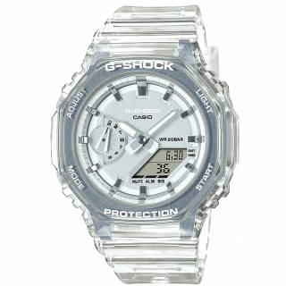 ΡΟΛΟΙ CASIO GMA-S2100SK-7AER  CASIO G-SHOCK Chronograph  White Rubber Strap