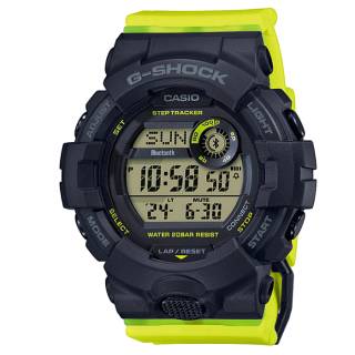 ΡΟΛΟΙ CASIO GMD-B800SC-1BER CASIO G-SHOCK Chronograph Yellow Rubber Strap