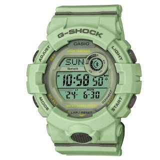 ΡΟΛΟΙ CASIO GMD-B800SU-3ER CASIO G-SHOCK Chronograph Green Rubber Strap