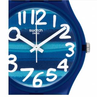 ΡΟΛΟΙ SWATCH GN237 SWATCH Linajola Light Blue Rubber Strap