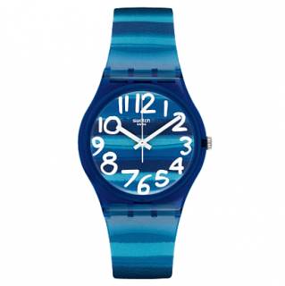 ΡΟΛΟΙ SWATCH GN237 SWATCH Linajola Light Blue Rubber Strap