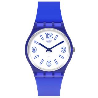 ΡΟΛΟΙ SWATCH GN268 SWATCH Electric Shark Blue Silicone Strap