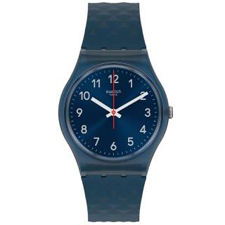 ΡΟΛΟΙ SWATCH GN271 SWATCH Bluenel Blue Silicone Strap