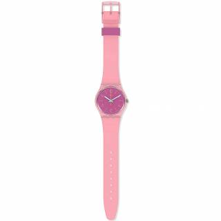 ΡΟΛΟΙ SWATCH GP176 SWATCH Cherry Lollipop Rose Silicone Strap