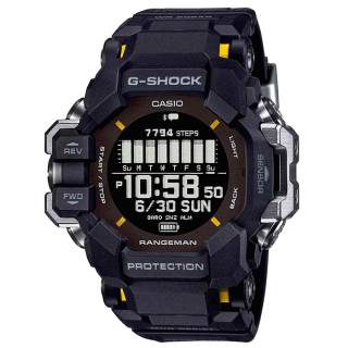 ΡΟΛΟΙ CASIO GPR-H1000-1ER G-SHOCK Master Of G Rangeman Chronograph Black Biosourced Strap