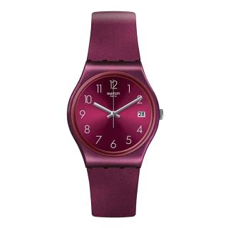 ΡΟΛΟΙ SWATCH  GR405 SWATCH Worldhood Redbaya Purple Silicone Strap