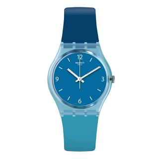 ΡΟΛΟΙ SWATCH GS161 SWATCH Fraicheur Blue Silicone Strap