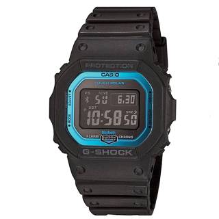 ΡΟΛΟΙ CASIO  GW-B5600-2ER CASIO G-SHOCK Solar Chronograph Black Rubber Strap