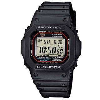 ΡΟΛΟΙ CASIO  GW-M5610-1ER CASIO G-Shock Radiocontrolled Black Rubber Strap