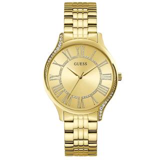 ΡΟΛΟΙ GUESS GW0024L2 GUESS Ladies Crystals Gold Stainless Steel Bracelet