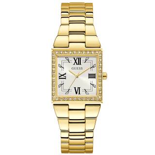 ΡΟΛΟΙ GUESS  GW0026L2 GUESS Ladies Crystals Gold Stainless Steel Bracelet