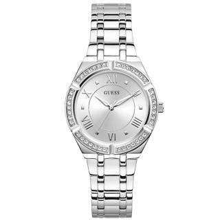 ΡΟΛΟΙ GUESS GW0033L1 GUESS Ladies Crystals Silver Stainless Steel Bracelet