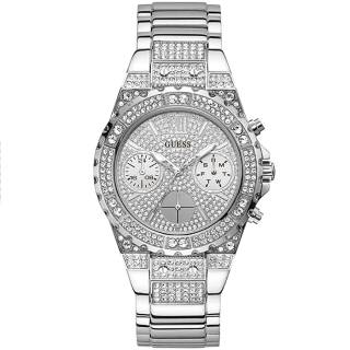 ΡΟΛΟΙ GUESS  GW0037L1 GUESS Crystals Stainless Steel Multifunction